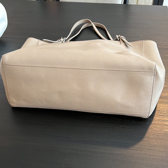 Tory Burch Saffiano Leather Tote Bag - Picture 3 of 5